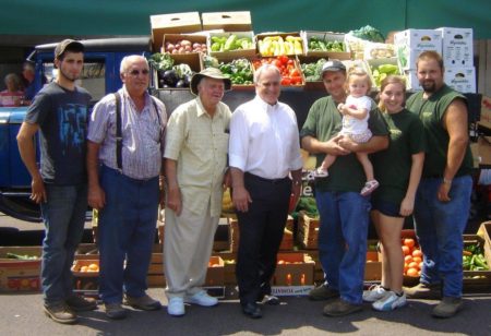 greig with 5 generations Hopkins